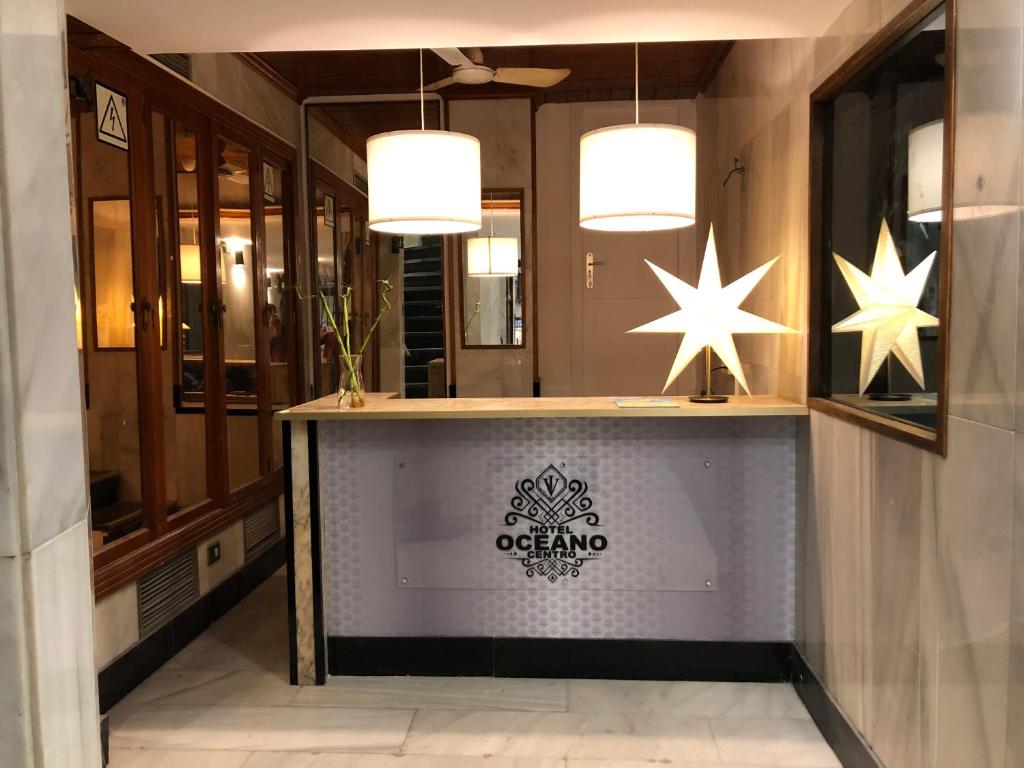 Vstupní hala nebo recepce v ubytování Hotel Océano Centro