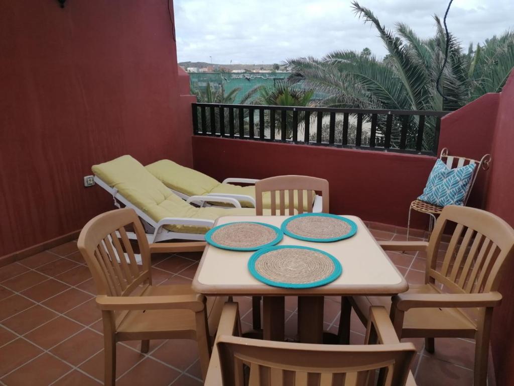 Balkón nebo terasa v ubytování Oasis Waves House