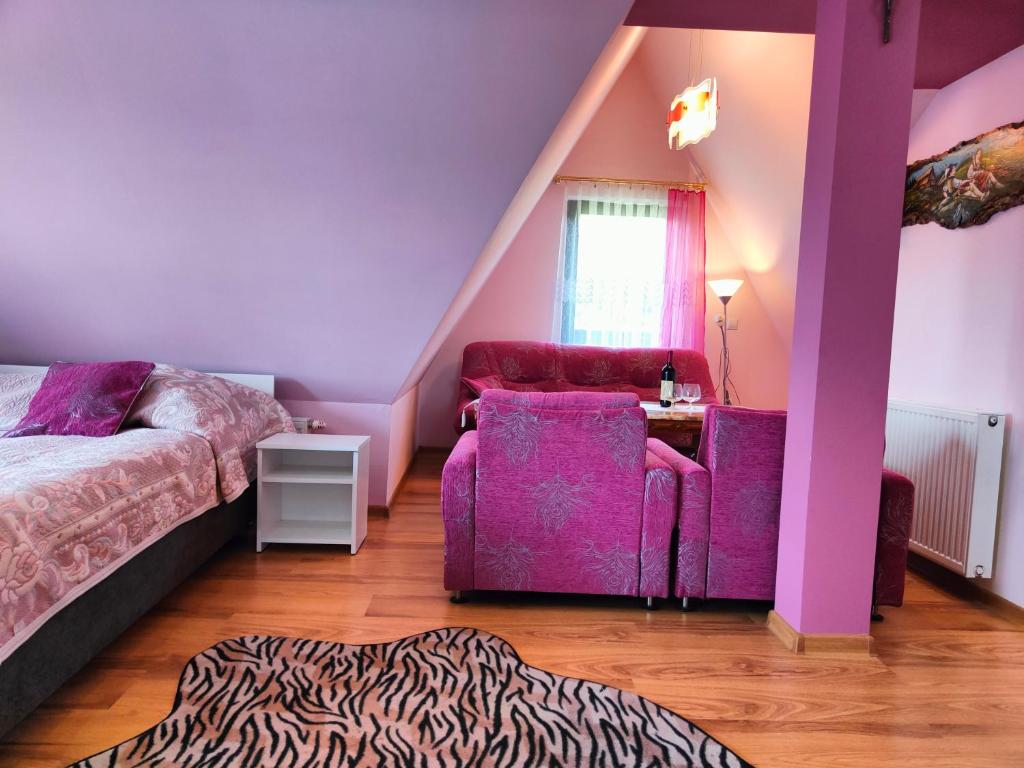 Posteľ alebo postele v izbe v ubytovaní Bajeczny Wypoczynek Apartamenty