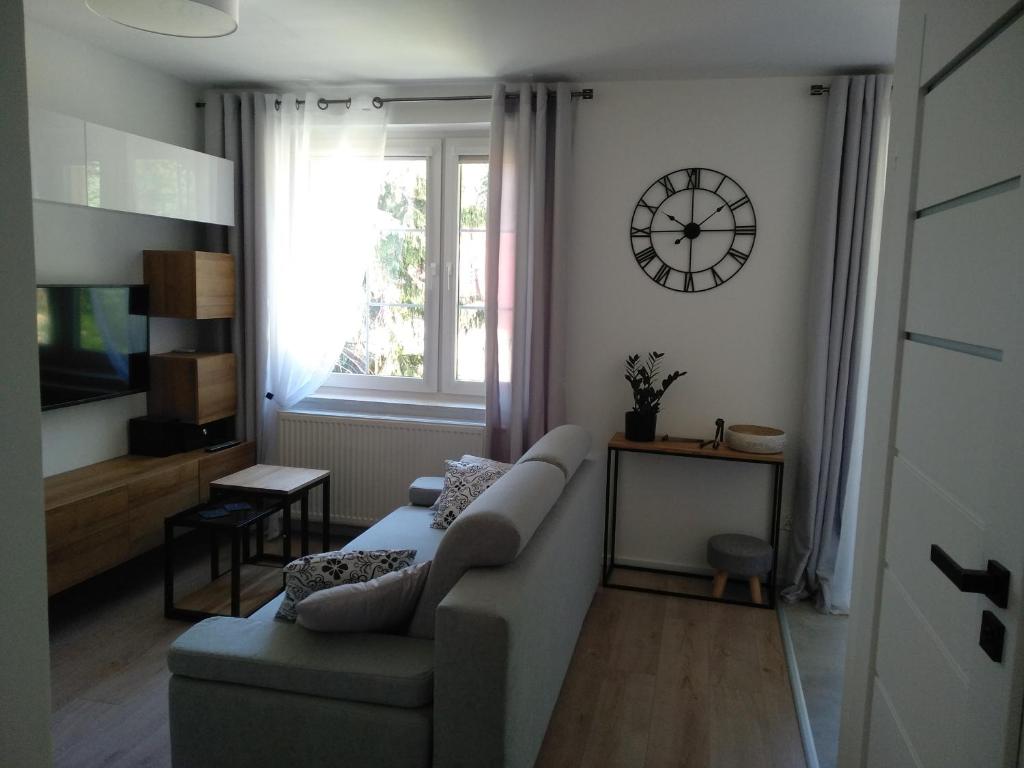 Posedenie v ubytovaní Apartament pod Świerkami
