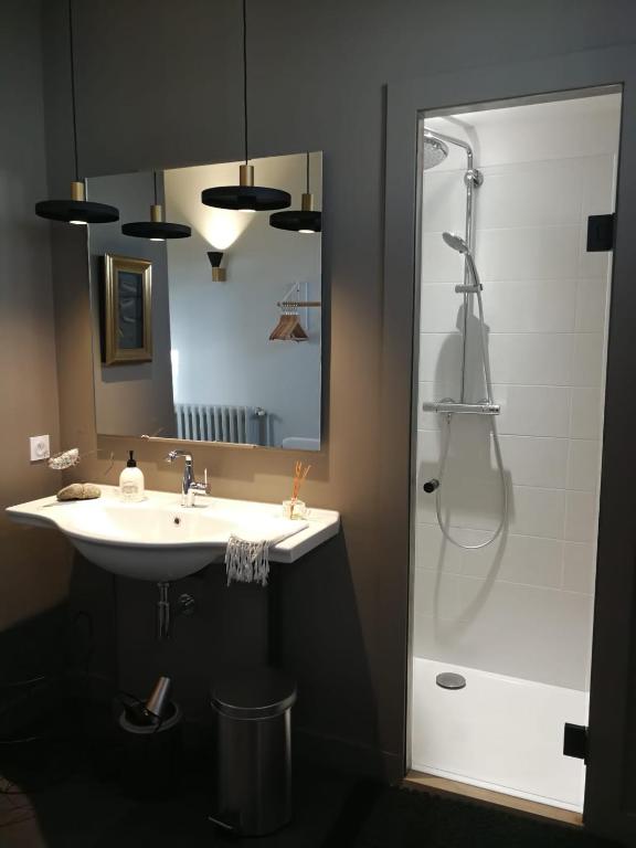 Un Verger dans la Ville - Habitación Doble Deluxe Con Ducha