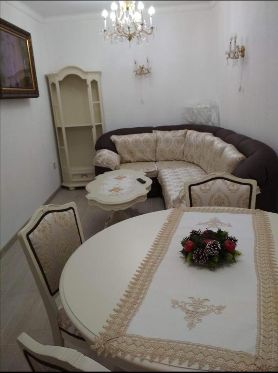 Posezení v ubytování Ikonomov House