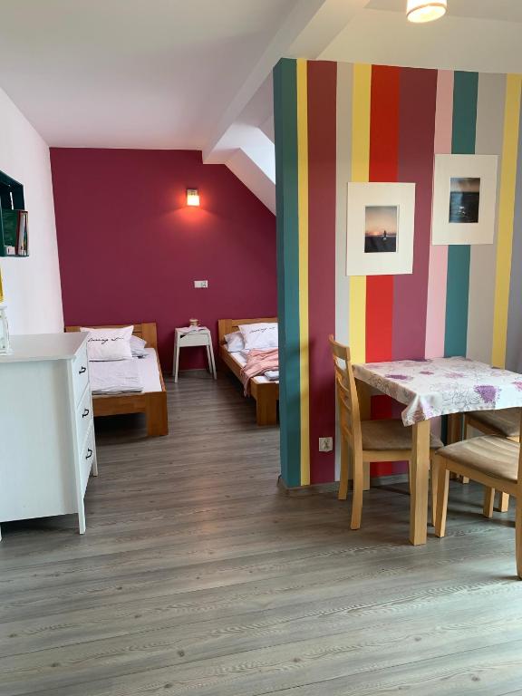 Pokoje ArkaSasino z sauną ogrodową - Triple Room With Bathroom