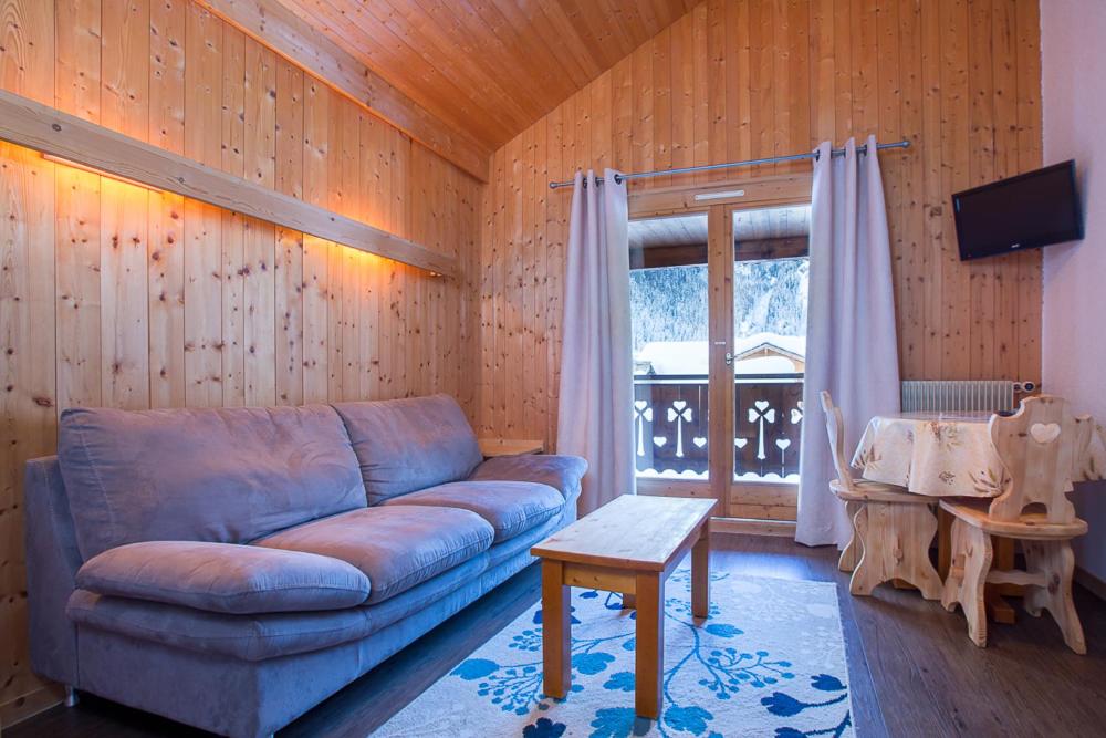Posezení v ubytování Hotel Les Lans