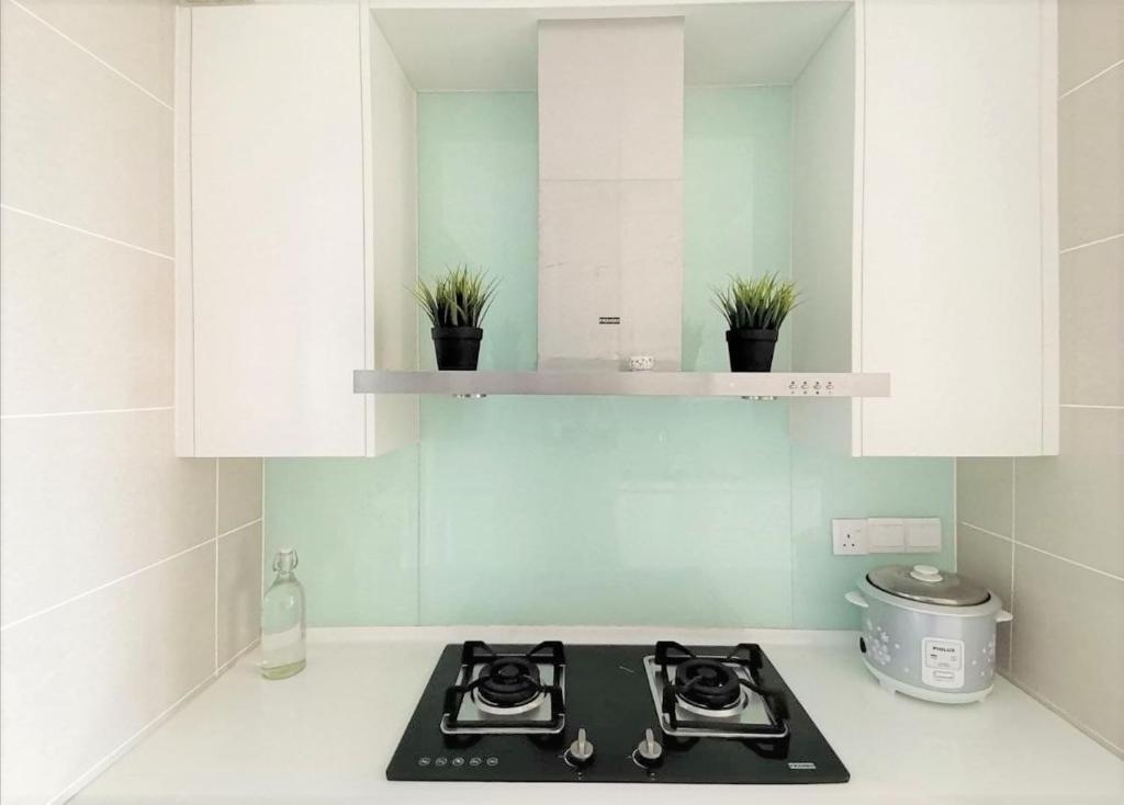 Kuchyň nebo kuchyňský kout v ubytování Iskandar Residences 3 Bedroom