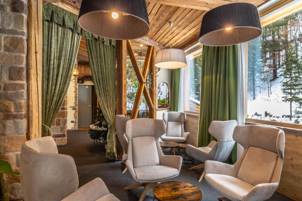 Posezení v ubytování Garden Wellness Hotel S
