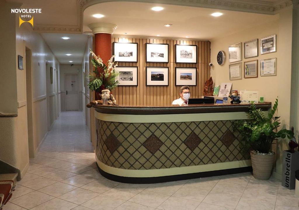 Vstupní hala nebo recepce v ubytování Hotel Novoleste