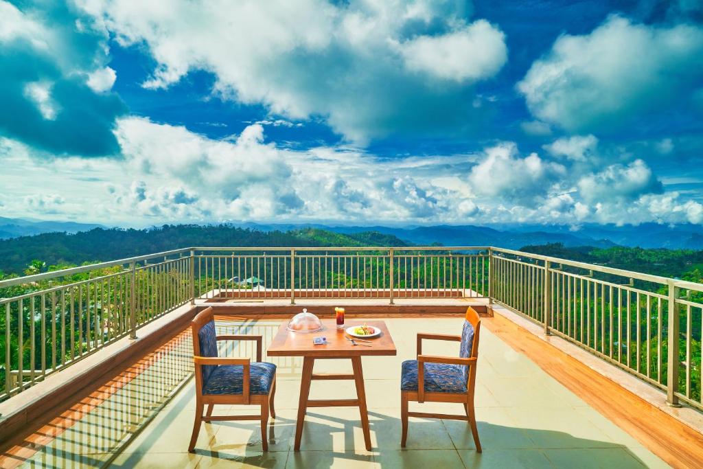 Balkón nebo terasa v ubytování Vibe Munnar Resort & Spa