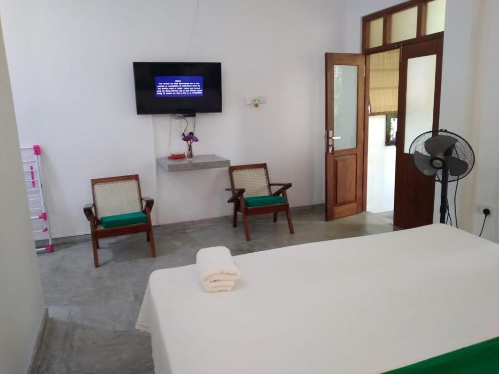 TV a/nebo společenská místnost v ubytování MN House