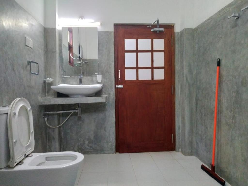 Koupelna v ubytování MN House