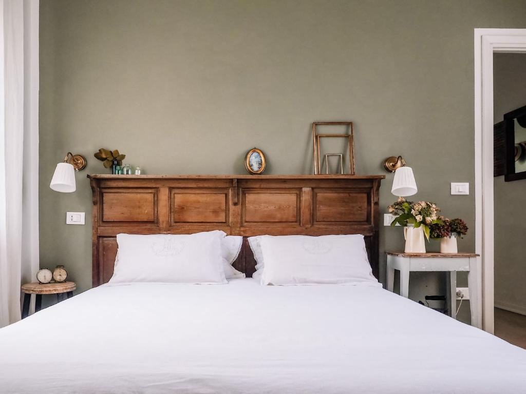 Posteľ alebo postele v izbe v ubytovaní Le Molina B&B