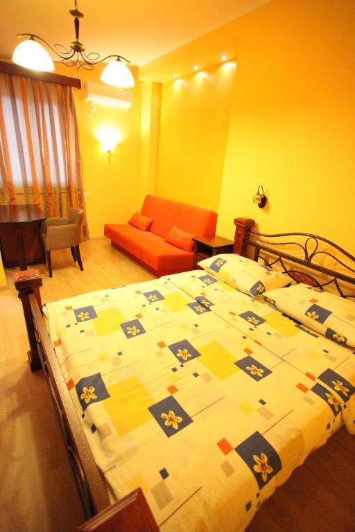 Postel nebo postele na pokoji v ubytování Hotel Laguna