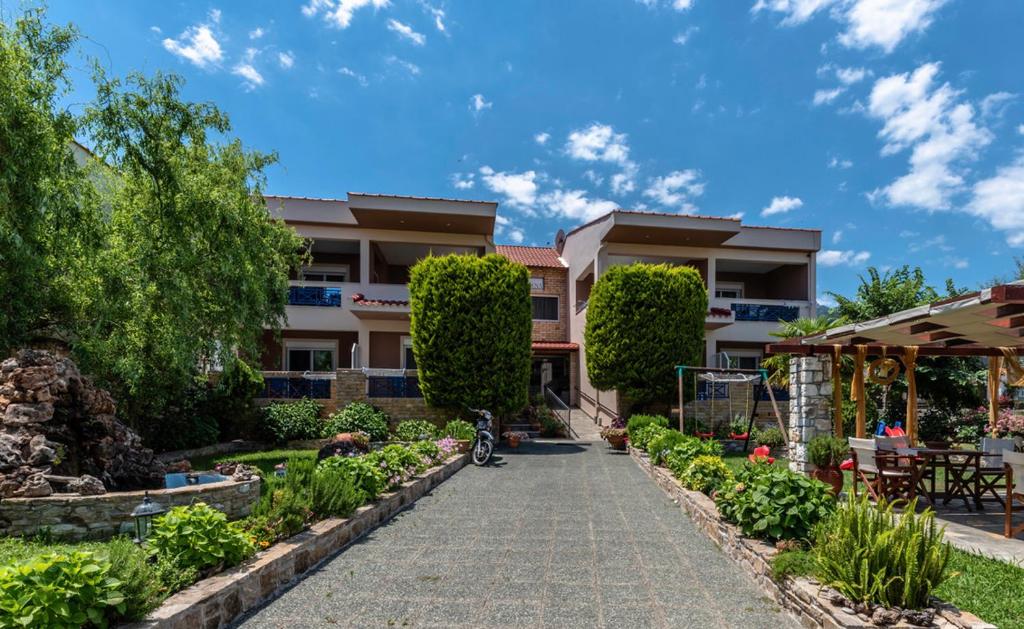 Zahrada ubytování Hotel Makrina