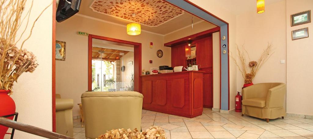 Posezení v ubytování Hotel Makrina