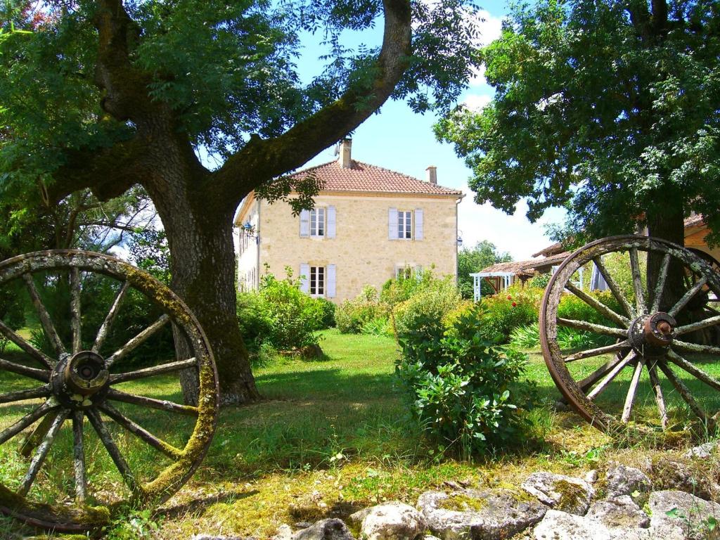 Zahrada ubytování Domaine de Sonnard