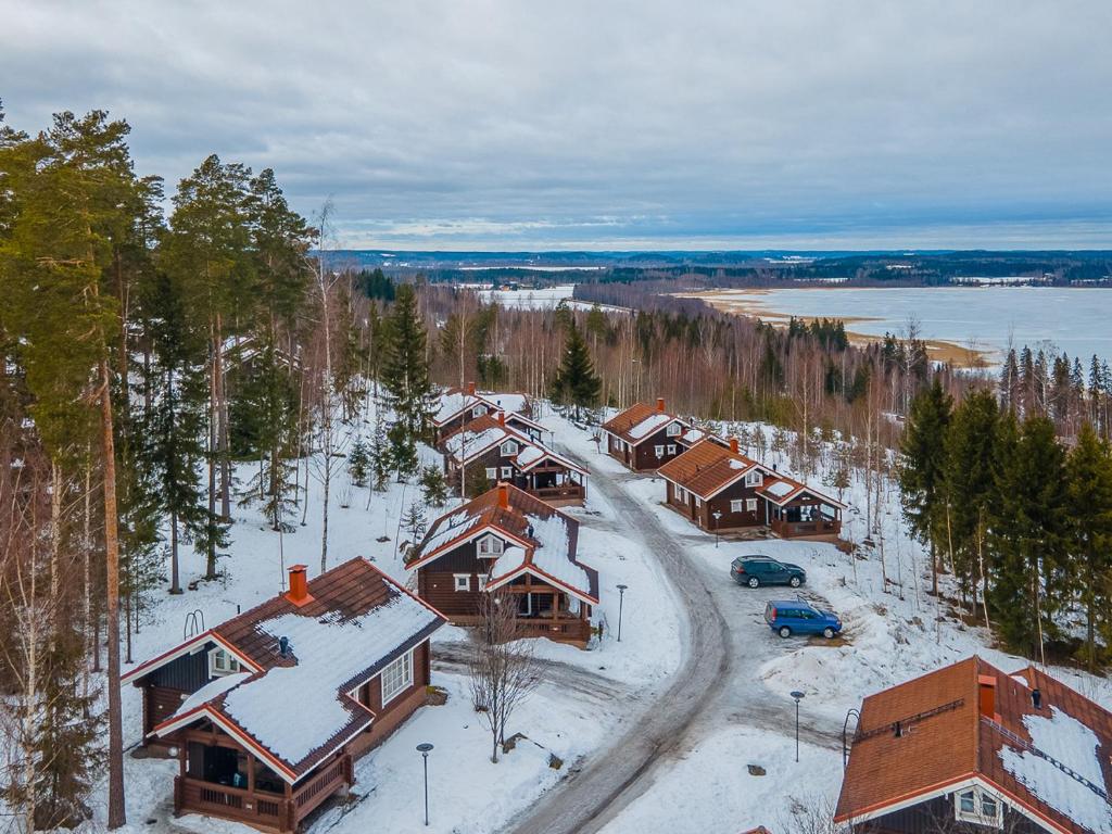 Villa Kurpitsa at MESSILA ski & camping зимой