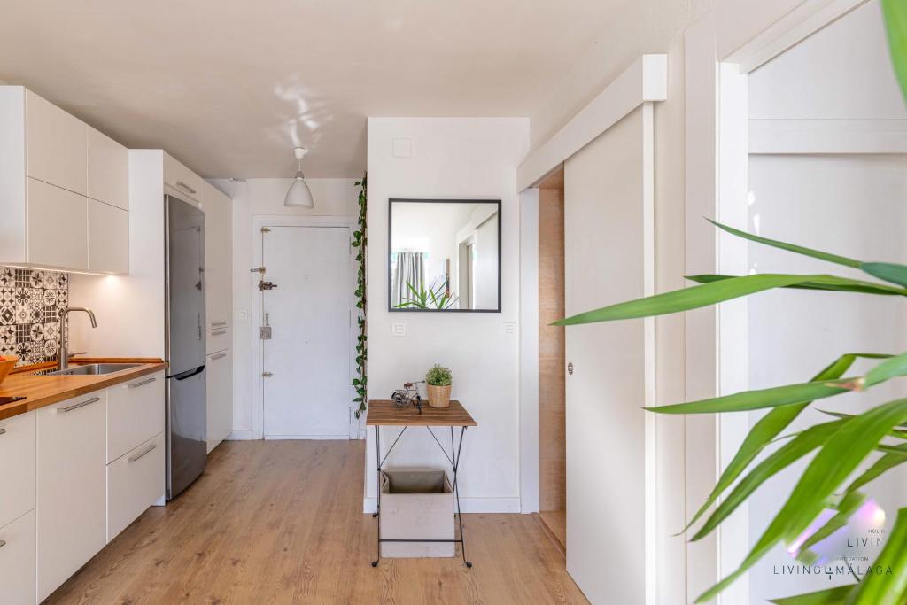 Kuchyňa alebo kuchynka v ubytovaní Apartamento en la Playa en Paseo Maritimo