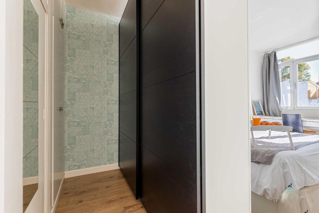 Posteľ alebo postele v izbe v ubytovaní Apartamento en la Playa en Paseo Maritimo