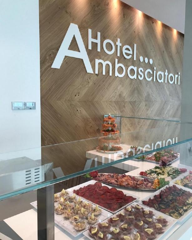 Certifikát, hodnocení, plakát nebo jiný dokument vystavený v ubytování Hotel Ambasciatori
