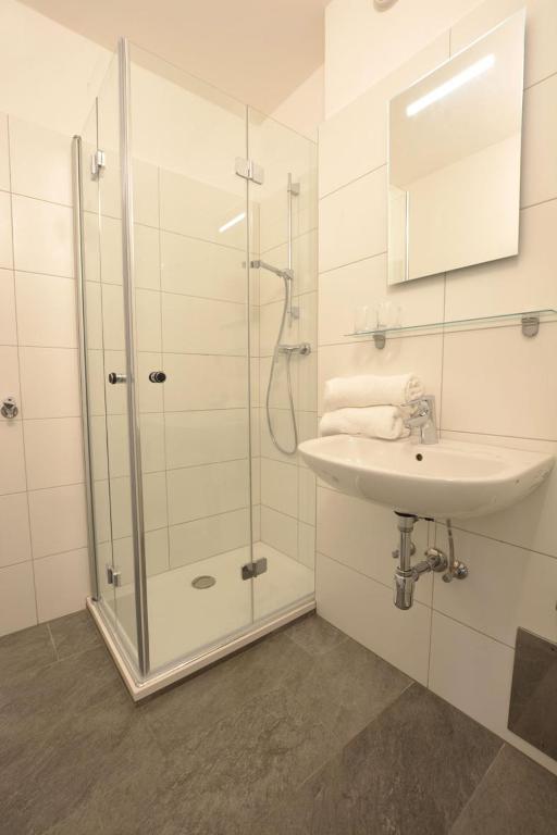 Kúpeľňa v ubytovaní Ferienwohnung Simonhöhe