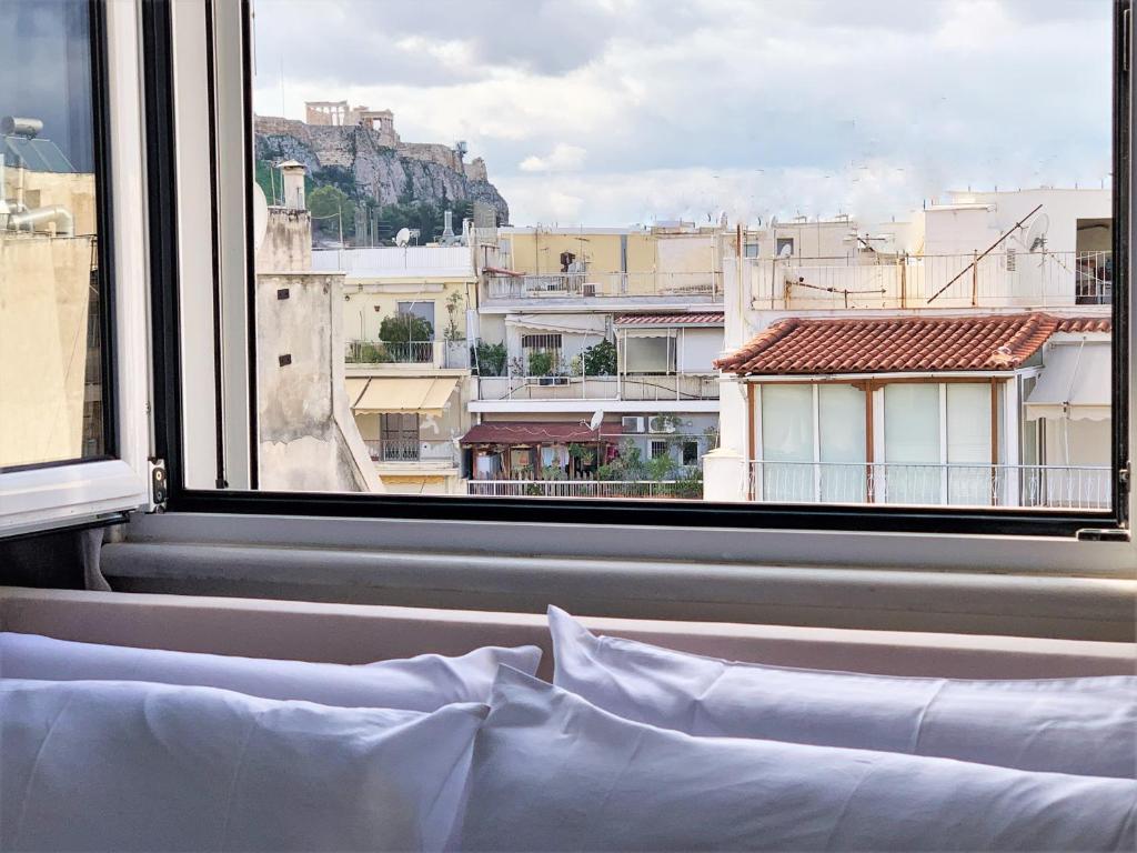 Posteľ alebo postele v izbe v ubytovaní Vintage Apartment