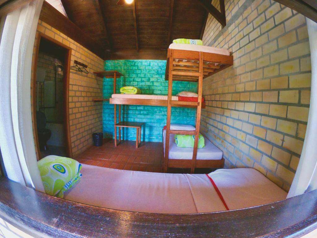 Haleakala Hostel & Pousada - Lit Dans Une Salle De Dortoir à 4 Lits