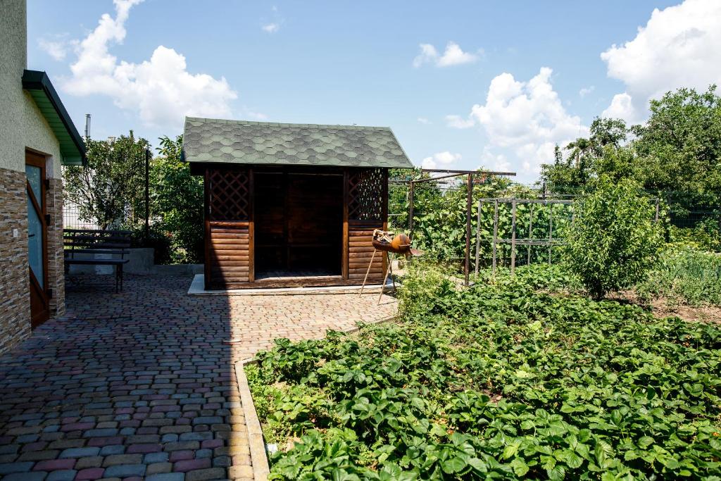 Zahrada ubytování Sweet Home Hostel
