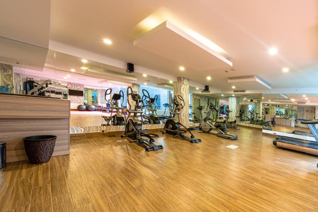 Fitness centrum a/nebo fitness zařízení v ubytování PrideInn Azure Hotel Nairobi Westlands