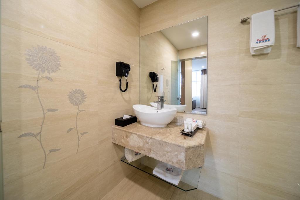 Koupelna v ubytování PrideInn Azure Hotel Nairobi Westlands