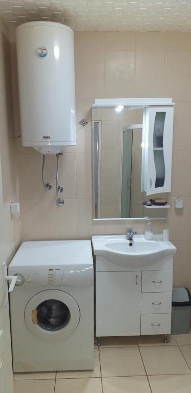 Koupelna v ubytování Apartmani Grza