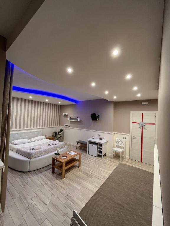 A bed or beds in a room at B&B Berlen