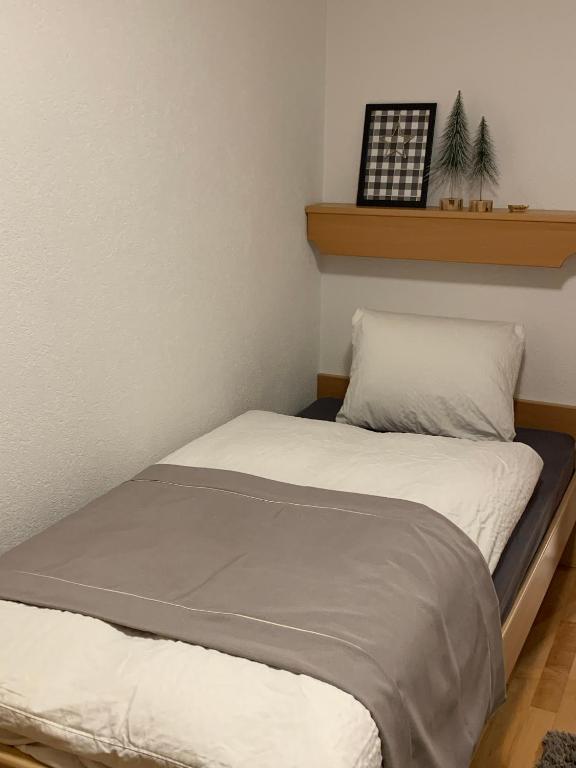 Postel nebo postele na pokoji v ubytování Apartment Bergfreude