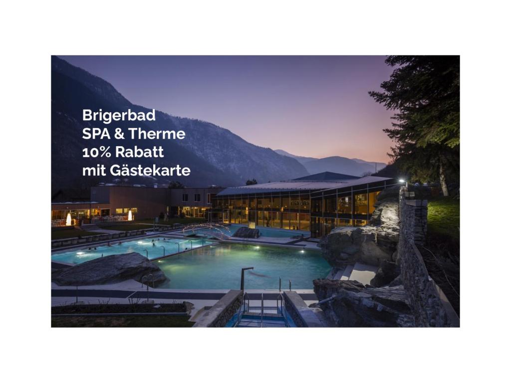 Bazén v ubytování Boutique und Bier Hotel des alpes nebo v jeho okolí