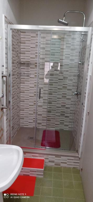 Koupelna v ubytování La Piccola Siesta b&b
