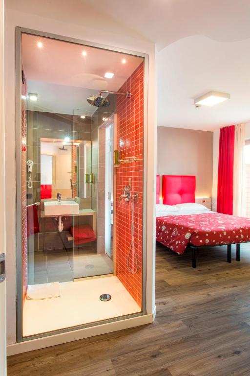 Postel nebo postele na pokoji v ubytování Residence Diamant