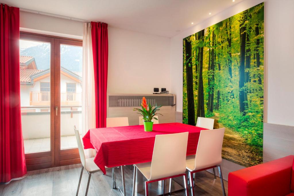 Posezení v ubytování Residence Diamant