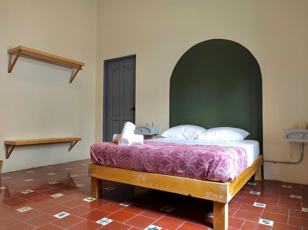 Postel nebo postele na pokoji v ubytování Coliving Chingon