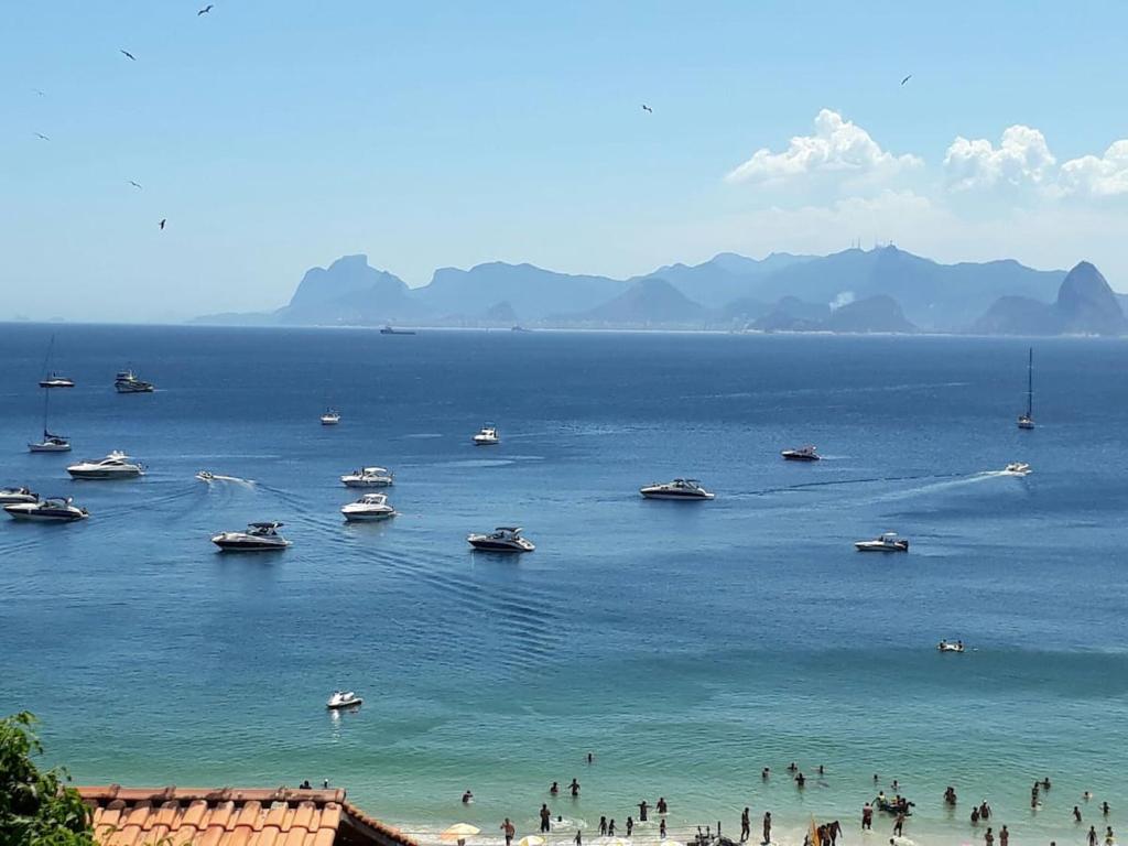 Naturlandskabet i nærheden af feriehuset