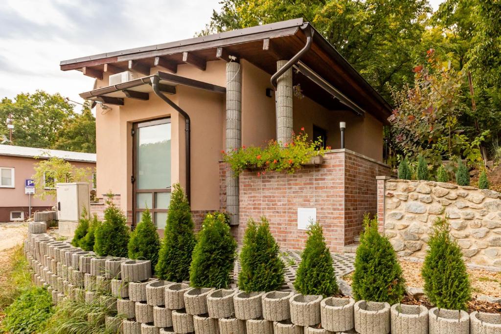 Zahrada ubytování Apartmán POD HRADEM - Vranovská přehrada, Bítov-Horka