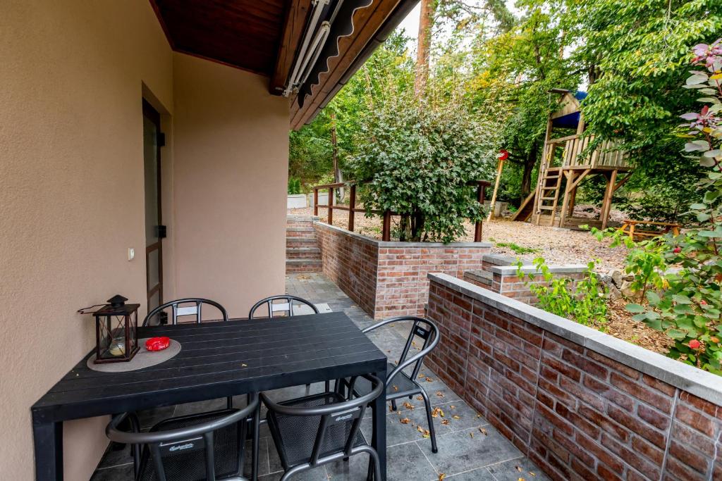 Zahrada ubytování Apartmán POD HRADEM - Vranovská přehrada, Bítov-Horka