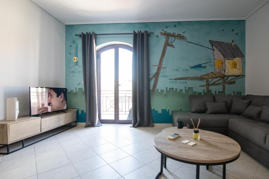 Posedenie v ubytovaní Petrino Suites Mesolonghi