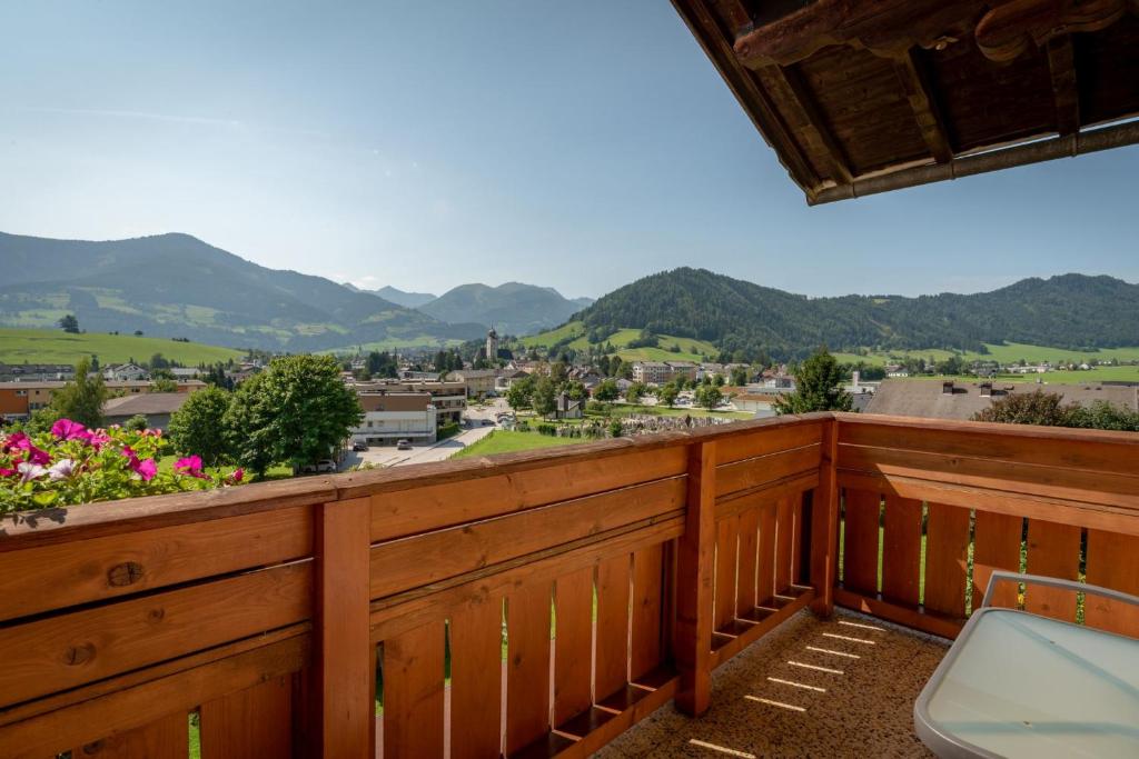 Nespecifikovaný výhled na hory nebo výhled na hory při pohledu z bed and breakfast