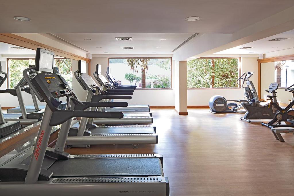Fitness centrum a/nebo fitness zařízení v ubytování Taj Cidade de Goa Heritage, Goa