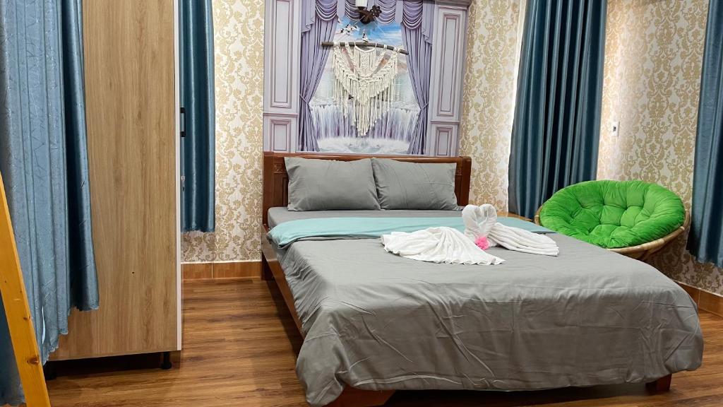 Postel nebo postele na pokoji v ubytování Sampan House