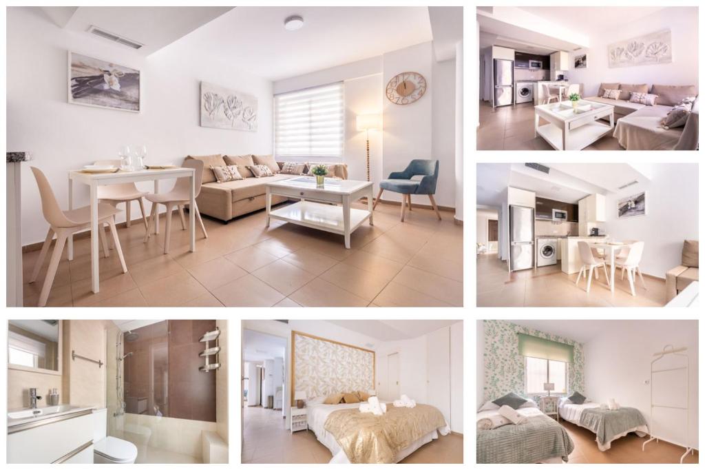 Postel nebo postele na pokoji v ubytování Goyeneta Luxury Suite