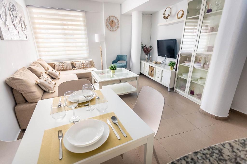TV a/nebo společenská místnost v ubytování Goyeneta Luxury Suite