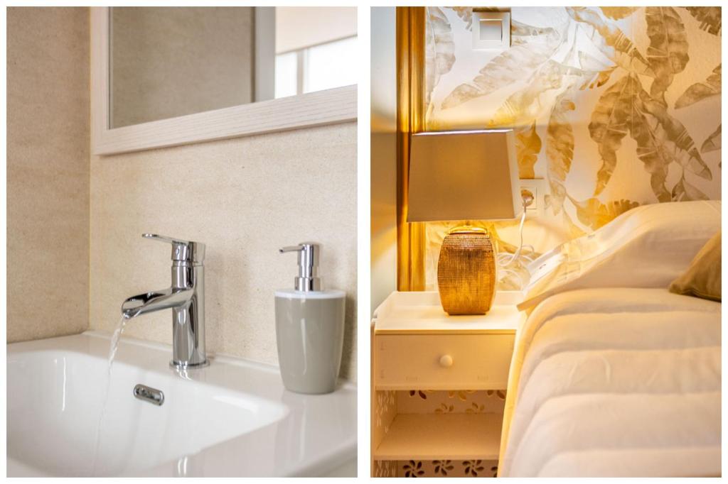 Koupelna v ubytování Goyeneta Luxury Suite