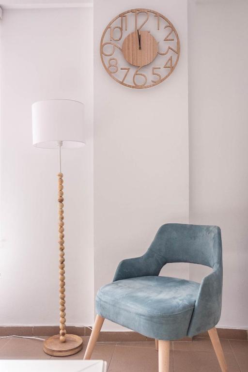 Posezení v ubytování Goyeneta Luxury Suite