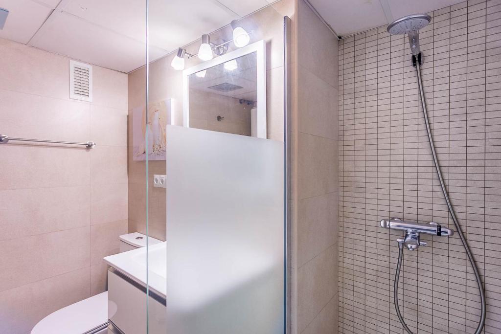 Koupelna v ubytování Goyeneta Luxury Suite
