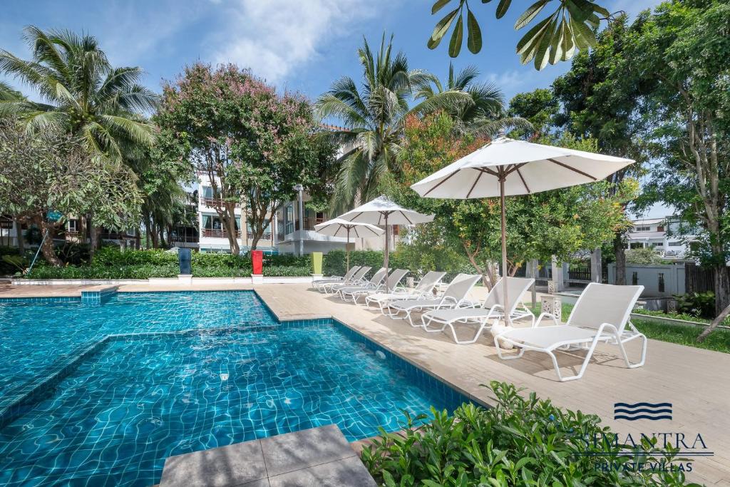 Πισίνα στο ή κοντά στο Simantra Private Villas